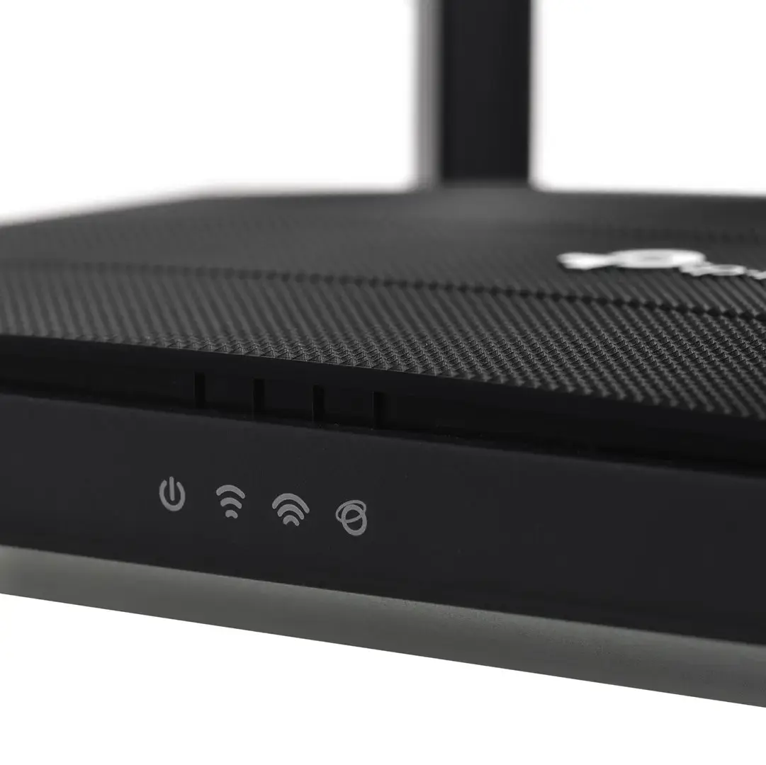 TP-Link Archer AX1500 Wi-Fi 6 maršrutizatorius, "Wi-Fi 6" (802.11ax), trijų dažnių (2,4 GHz / 5 GHz / 5 GHz), Ethernet LAN, juodas, stalinis maršrutizatorius