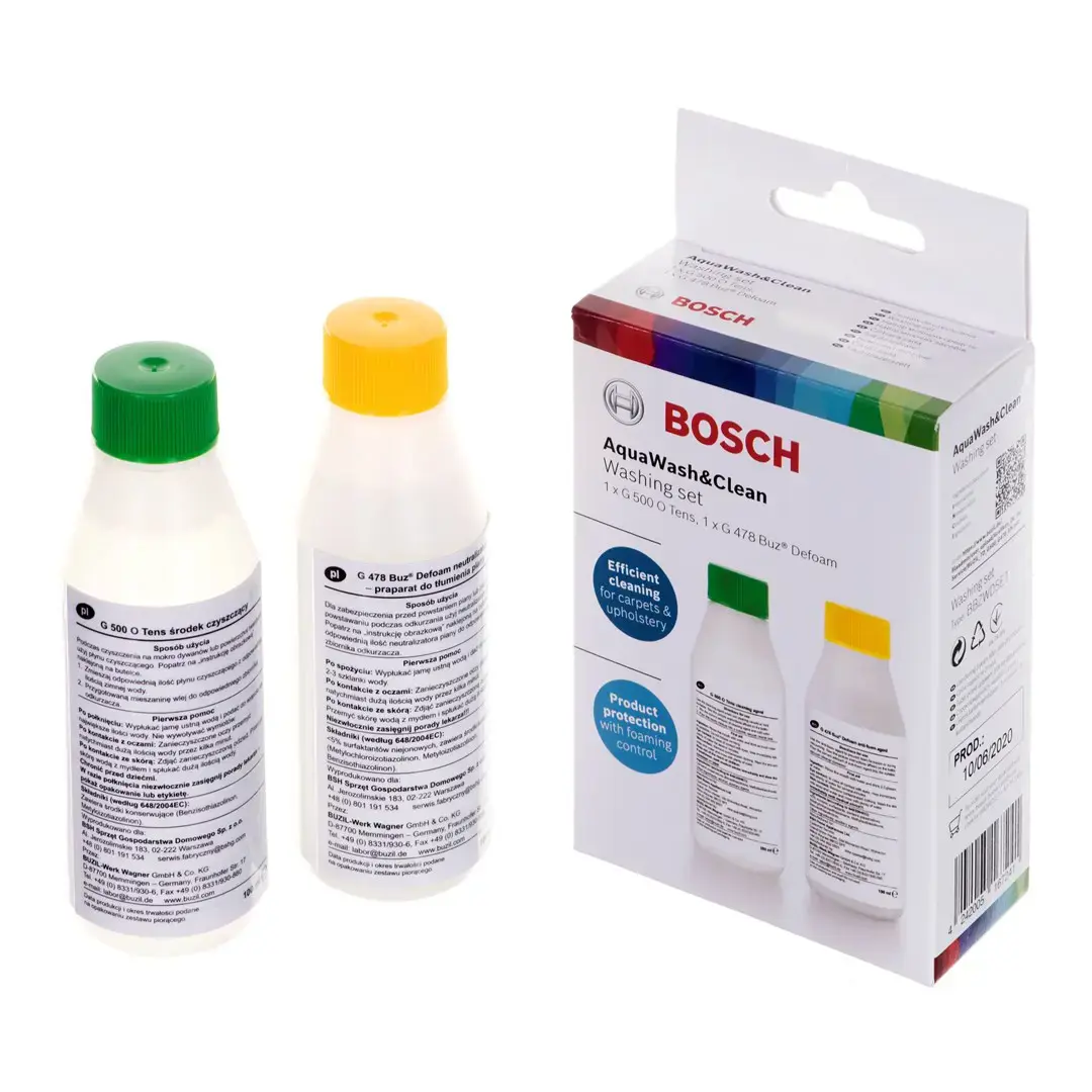 "Bosch Serie 4" BWD421POW, 2100 W, cilindrinis dulkių siurblys, sausas ir drėgnas, kombinuotas, HEPA, juodas, raudonas