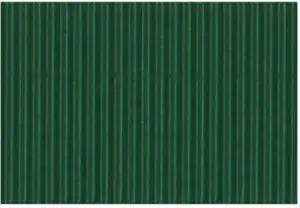 Gofruotas kartonas 50x70cm Folia tams.žalias