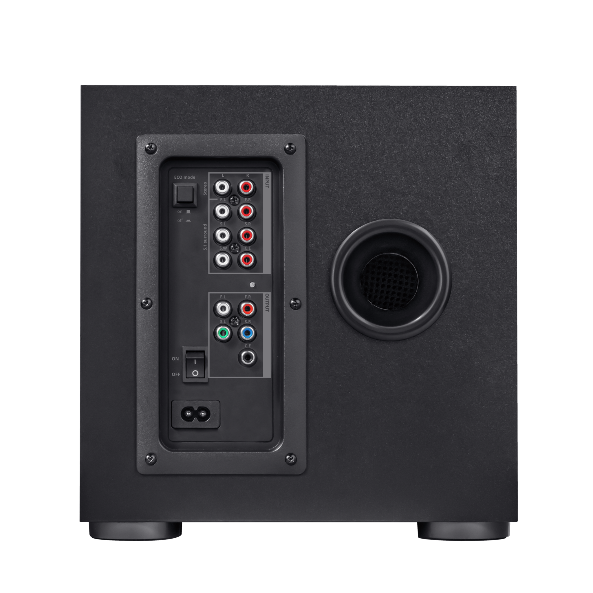 "Trust GXT 658 Tytan 5.1", 5.1 kanalų, 90 W, universalus, juodas, belaidis, 8 m