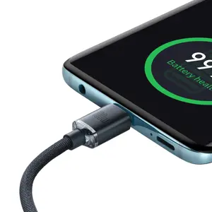 Baseus Crystal Shine Series cable USB cable for fast charging and data transfer USB Type C - USB Ty…