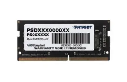 PATRIOT Signature Series 16GB DDR4 1x16GB 3200MHz SODIMM Single