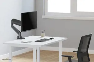 "Neomounts by Newstar" monitoriaus laikiklis ant stalo, tvirtinimas per stalą, 15 kg, 43,2 cm (17"), 106,7 cm (42"), 100 x 100 mm, juodas