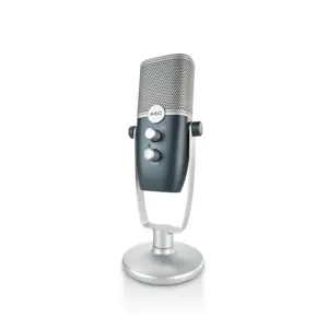 AKG Ara - professional USB condenser microphone, blue-silver