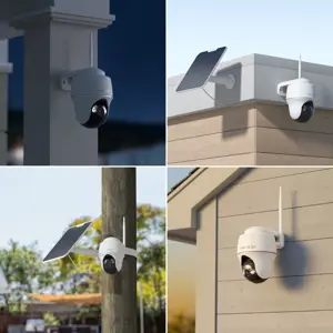 Reolink Argus Series B440 - 4K Outdoor Battery Camera, Pan & Tilt, Person/Vehicle/Animal Detection, Color Night Vision, IP security camera, Indoor & outdoor, Wireless, Ceiling, White, Dome
