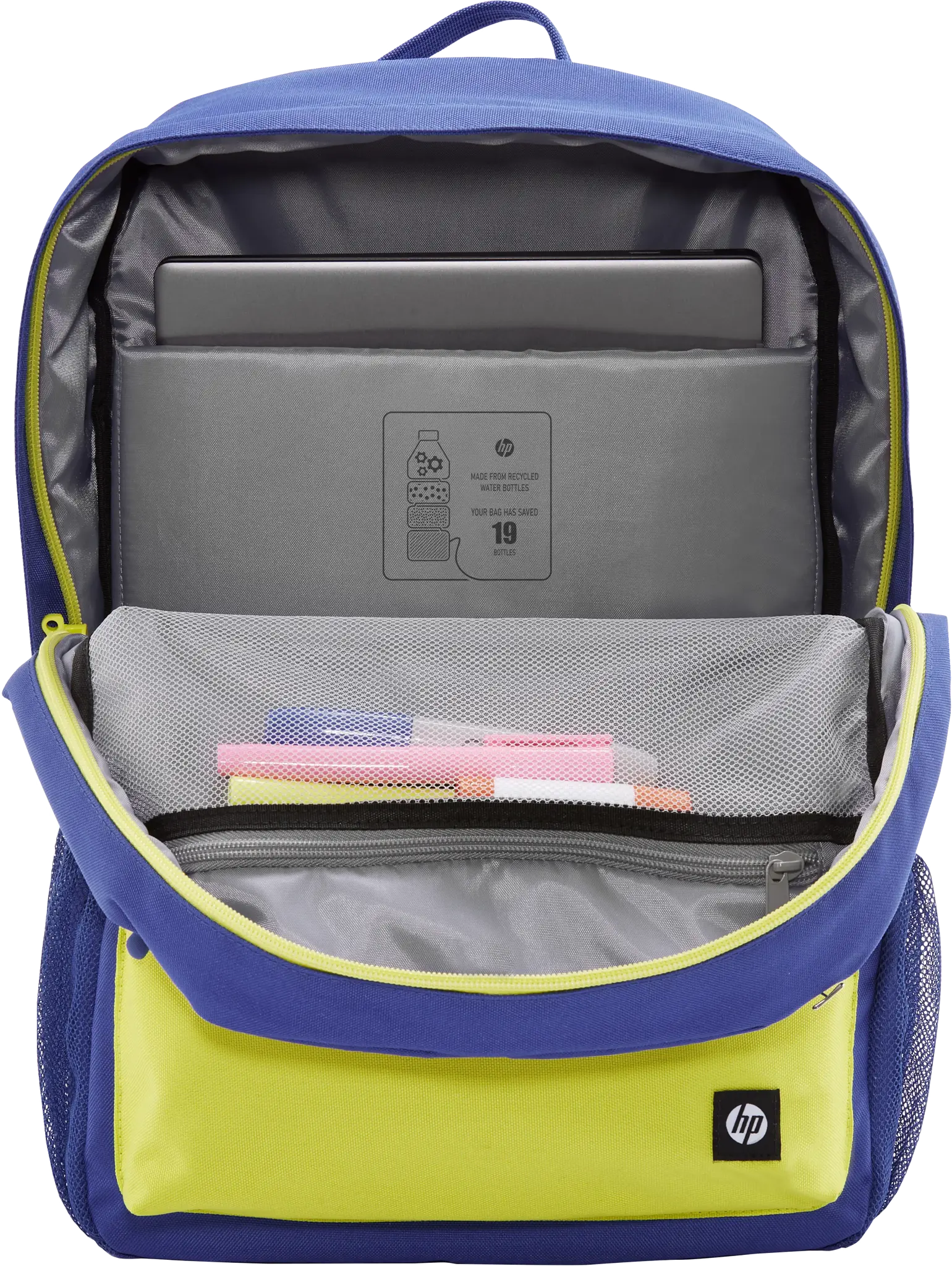 HP Campus Blue kuprinė, 39,6 cm (15,6"), nešiojamojo kompiuterio skyrius, poliesteris, putų poliuretanas