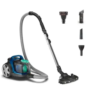 "Philips" 5000 serijos FC9557/09, 900 W, cilindrinis dulkių siurblys, sausas, be maišelio, 1,5 l, antialerginis filtras