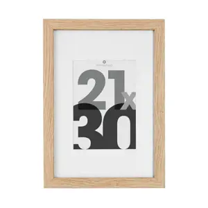 Nuotraukų rėmelis Atmosphera Wood Natural (21 X 30 CM)