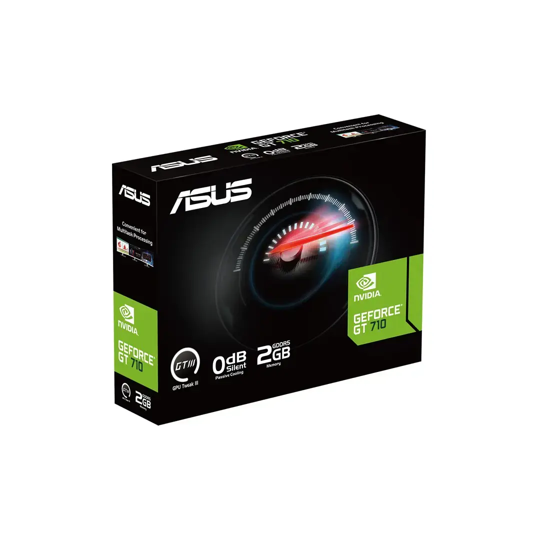 Vaizdo plokštė ASUS GeForce GT 710 2 GB, GDDR5, 90YV0ALA-M0NA00