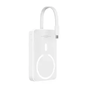 Baseus Mini 10000mAh 30W Magnetic Powerbank (white) Bayern Edition