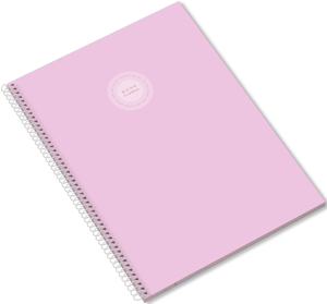 Bloknotas Ambar Campus Moonflower Sq, A4, 80psl