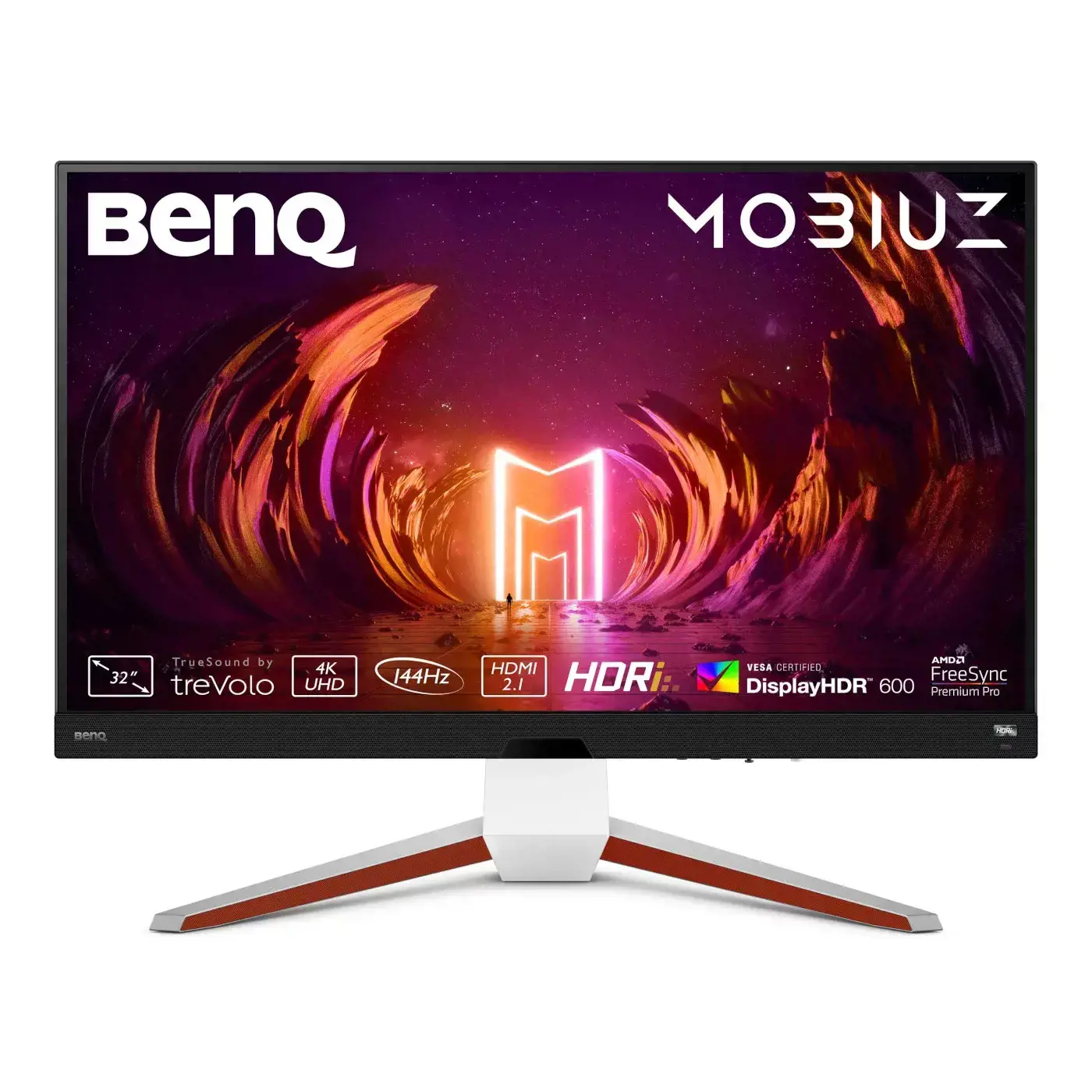 Monitorius BENQ MOBIUZ EX3210U 31.5inch LED 3840x216 16:9 600cd/m2 1ms 144hz 2xHDMI 1xDP Grey height adj.