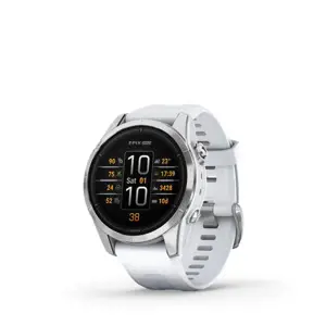 EPIX PRO (g2), 42 mm, stiklas, SS, baltas, EMEA/AUS/NZ/AFR/SAM