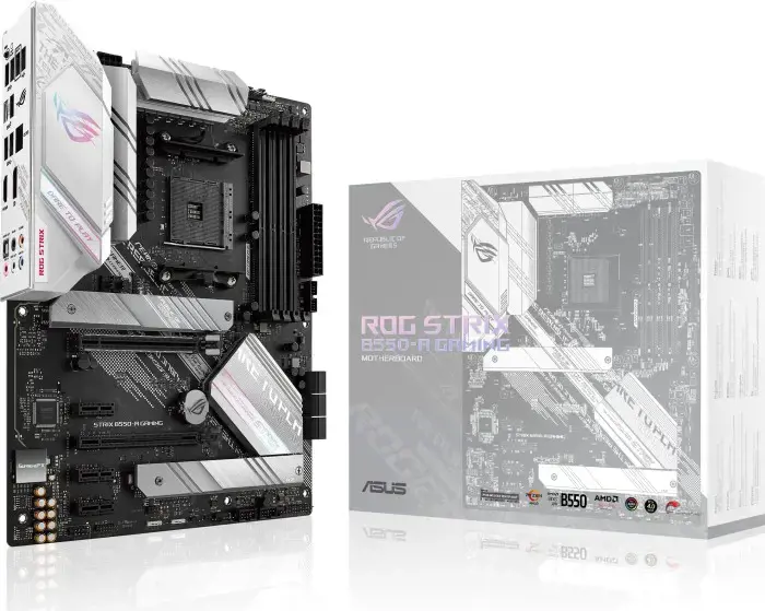ASUS ROG STRIX B550-A GAMING, AMD, "Socket AM4", "AMD Ryzen™ 3", DDR4-SDRAM, 128 GB, DIMM