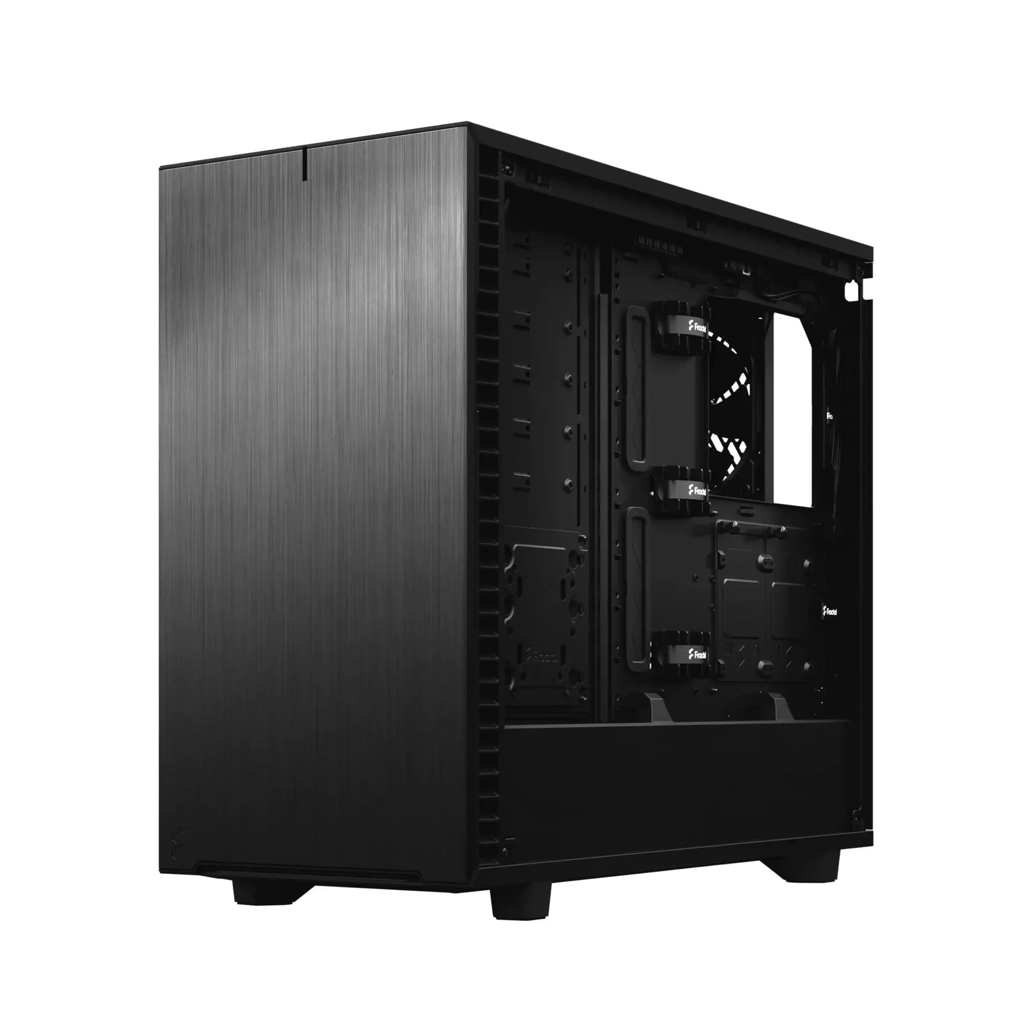 Fractal Design Define 7, Midi Tower, Kompiuteris, Juodas, ATX, EATX, micro ATX, Micro-ITX, Aliuminis, Plienas, WAN, Y