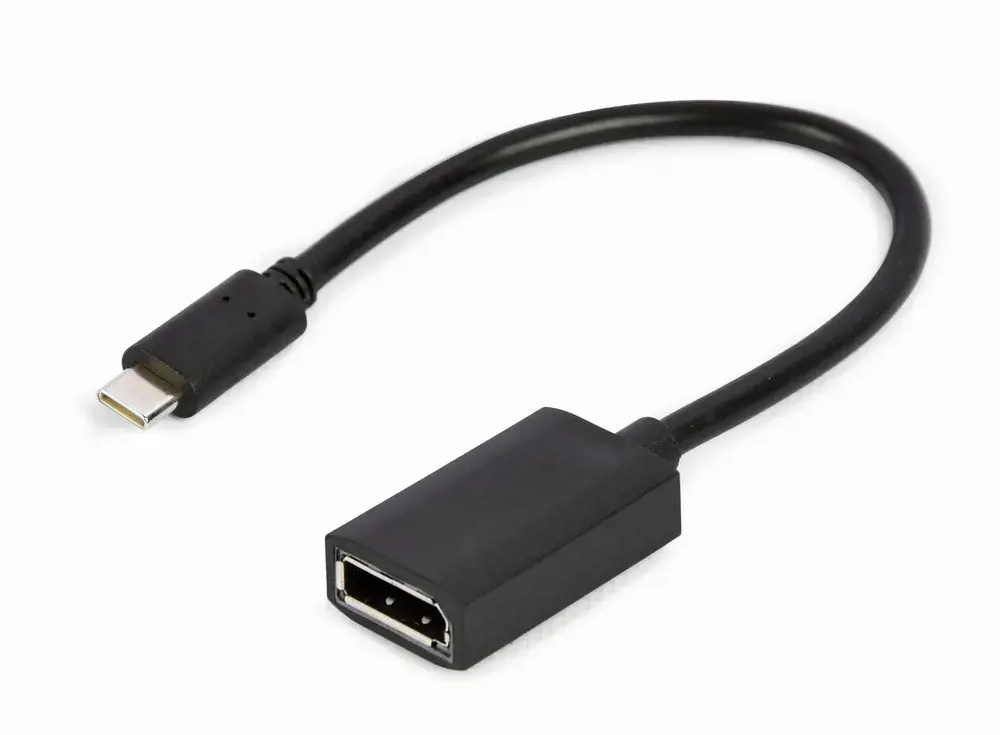 GEMBIRD USB Type-C į "DisplayPort" adapterio kabelis 4K 15 cm juodas