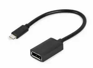 GEMBIRD USB Type-C į "DisplayPort" adapterio kabelis 4K 15 cm juodas