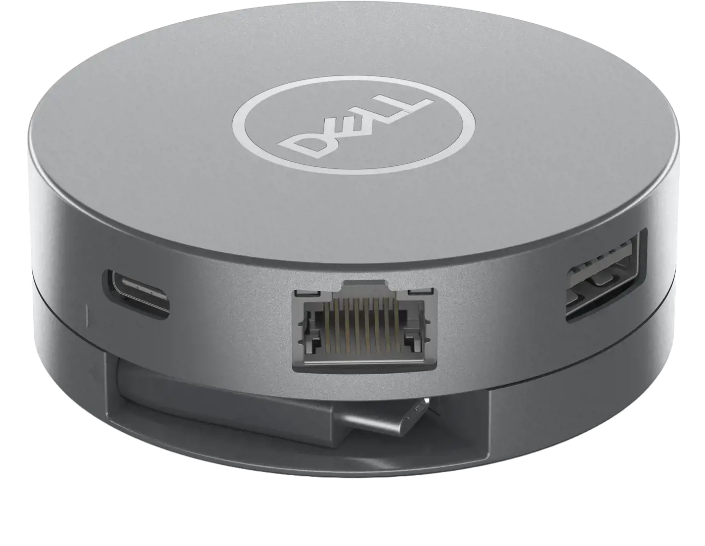 DELL "6-in-1" USB-C daugiaportis adapteris - DA305, laidinis, USB 3.2 Gen 2 (3.1 Gen 2) Type-C, 10,100,1000 Mbps, sidabrinis, 3840 x 2160 taškų, Dell