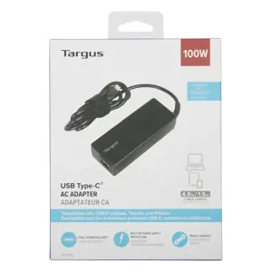 Targus APA108EU, Vidinis, 100 W, AC-to-DC, Kinija, Targus, juodas