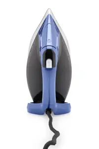 ETA Steam Iron | ETA227690000 Chloe | Steam Iron | 2600 W | Water tank capacity 350 ml | Continuous steam 40 g/min | Silver/Blue