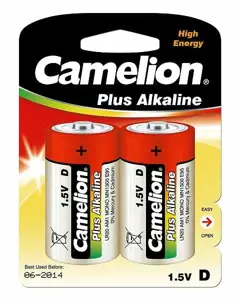 Camelion D/LR20, Plus Alkaline, 2 vnt.