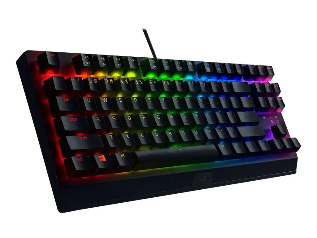 RAZER BlackWidow V3 Tenkeyless Green Switch - JAV išdėstymo klaviatūra