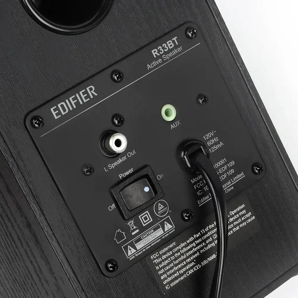 Edifier R33BT Speakers 2.0 (black)