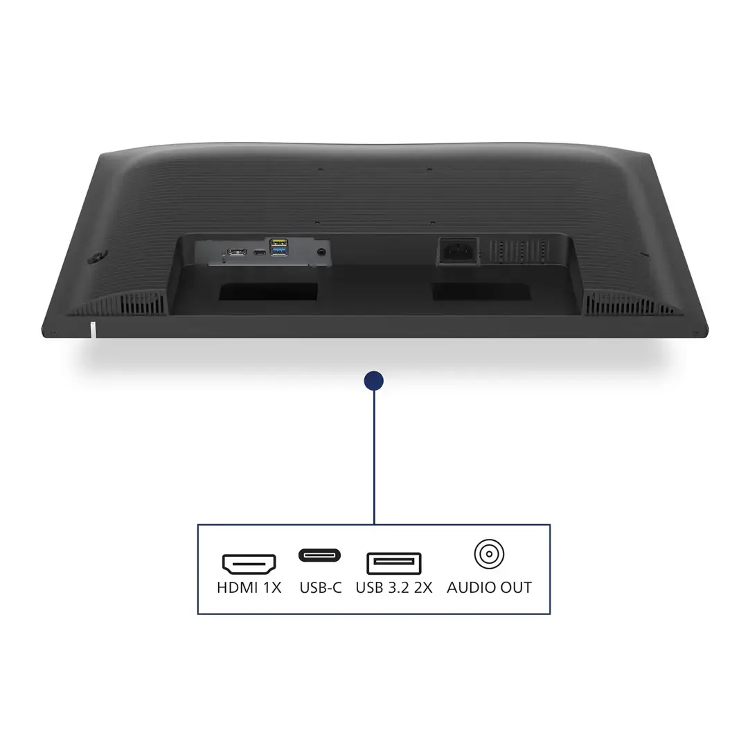 Philips 1000 series 24E1N1300AE/00, 60.5 cm (23.8"), 1920 x 1080 pixels, Full HD, LCD, Black
