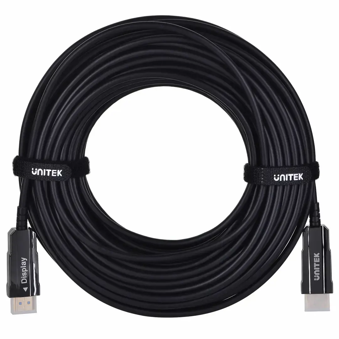UNITEK C11072BK-20M optinis kabelis HDMI 2.0 AOC 4K 60Hz 20 m