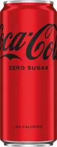Gazuotas gaivusis gėrimas COCA COLA Zero, 0.33l, skardinė D