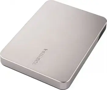 TOSHIBA 2 TB EXTERNAL HDD - CANVIO FLEX (WARM SILVER)