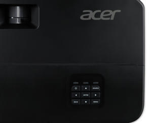 "Acer X1229HP", 4800 ANSI liumenų, DLP, XGA (1024x768), 20000:1, 4:3, 1,07 mlrd. spalvų