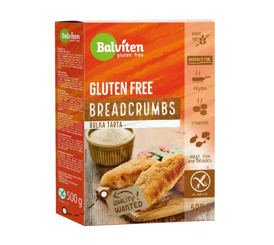 Džiūvėsėliai BALVITEN GLUTEN FREE, 500 g