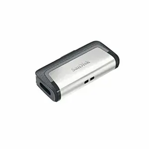 USB atmintinė SanDisk SDDDC2-128G-G46 Black Silver 128 GB