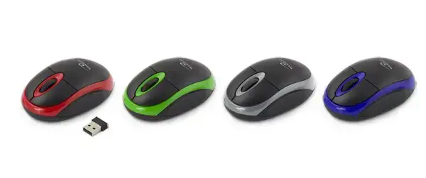 "Esperanza Titanum" pelė Ambidextrous RF belaidė optinė 1000 DPI