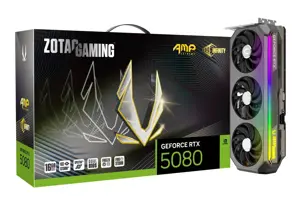 Vaizdo plokštė ZOTAC GeForce RTX 5080 16 GB, GDDR7, 256 bitai, ZT-B50800B-10P