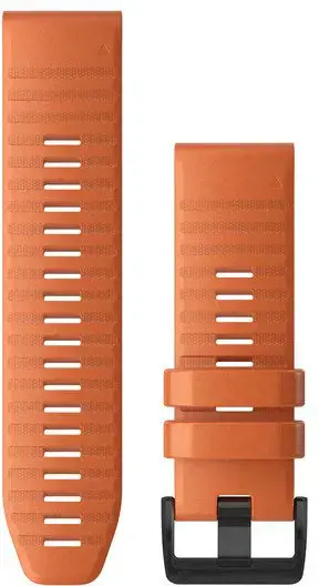 Acc,fenix 6X 26mm QuickFit Ember Orange Silikoninė apyrankė
