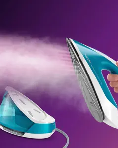"Philips" GC7920/20 garų lyginimo stotis 1,5 l "SteamGlide" padas Aqua spalva
