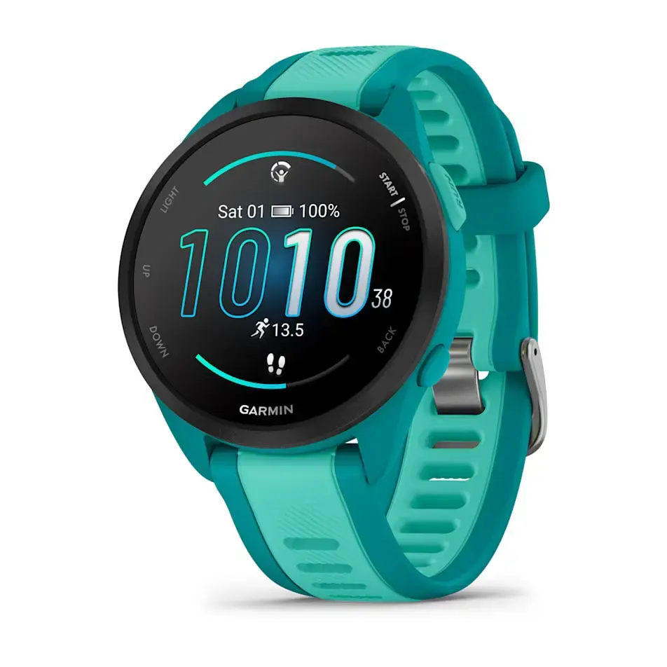 Garmin Forerunner 165 Music išmanieji laikrodžiai, turkio/aukso spalvos
