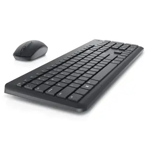DELL KM3322W, Full-size (100%), Wireless, RF Wireless, Black, Mouse included