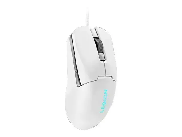Lenovo MICE_BO "Legion M300s" pelė-balta, optinė, A tipo USB, 8000 DPI, balta