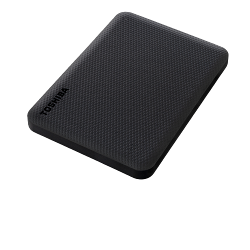TOSHIBA "Canvio Advance" 4 TB 2,5 colio išorinis kietasis diskas USB 3.2 Gen1 juodas