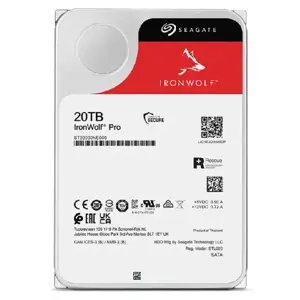 "Seagate IronWolf Pro ST20000NT001", 3,5", 20000 GB, 7200 aps/min