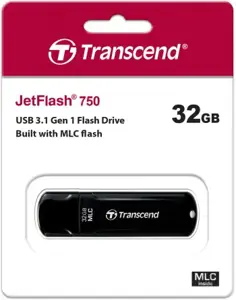 TRANSCEND JETFLASH 750 32GB USB 3.0 Flash Drive
