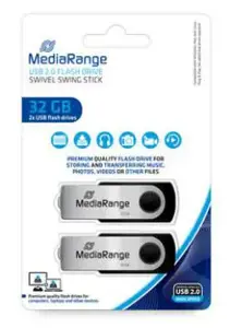 MEMORY DRIVE FLASH USB2 32GB/MR911-2 MEDIARANGE