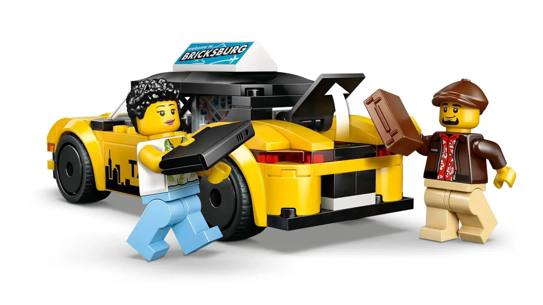 LEGO CITY 60487 Yellow Taxi