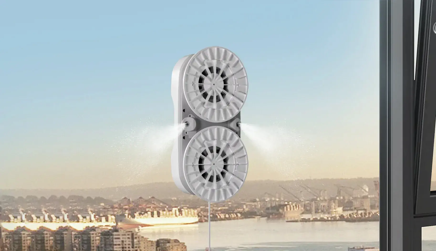 HUTT Windows Cleaning Robot | DDC56 | Corded | 3000 Pa | White