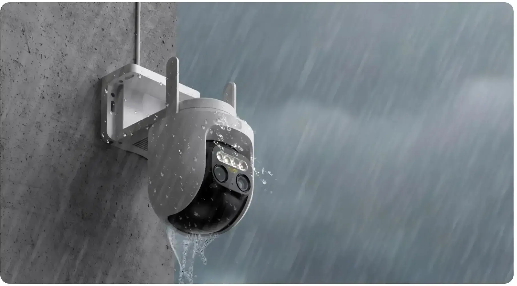 Xiaomi | Outdoor Security Camera | CW700S EU | Dome | 4 MP | Dual Lens | IP66 | H.265 | MicroSD, max. 256 GB