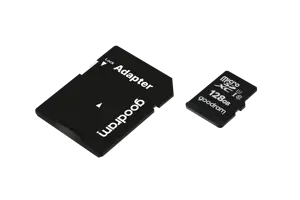 Goodram M1AA, 128 GB, MicroSDXC, Class 10, UHS-I, 100 MB/s, 10 MB/s