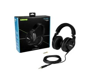 "Shure SRH440A-EFS" laidinės juodos spalvos ausinės